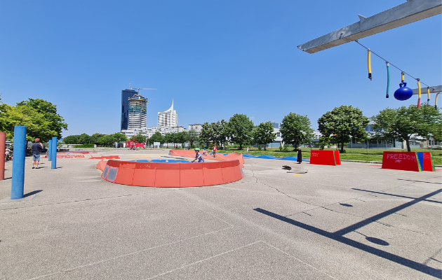 Ausflug Radmotorikpark Kaisermuehlen NeueDonau