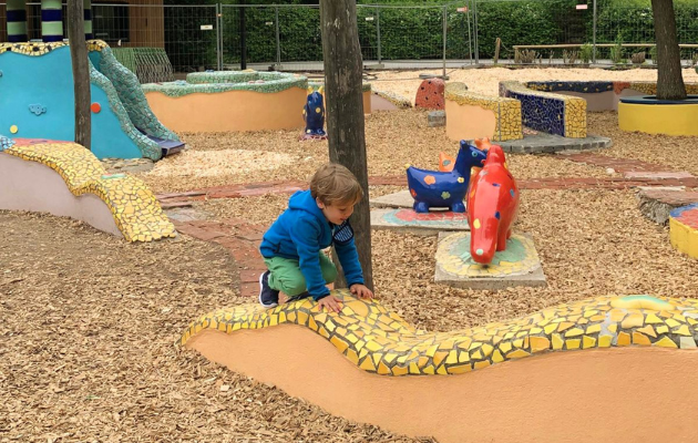 Spielplatz Zoo Schoenbrunn