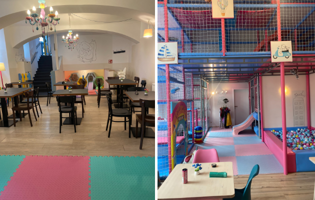 Babycafe Spielraum Lauserpause Softplay