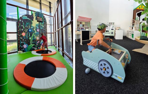 Lokaltipp Hopsi Kindercafe Wien Spielbereich