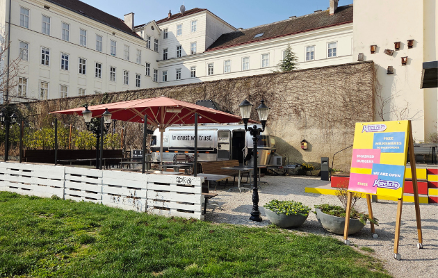 Restaurant kvetch 25hours Wien