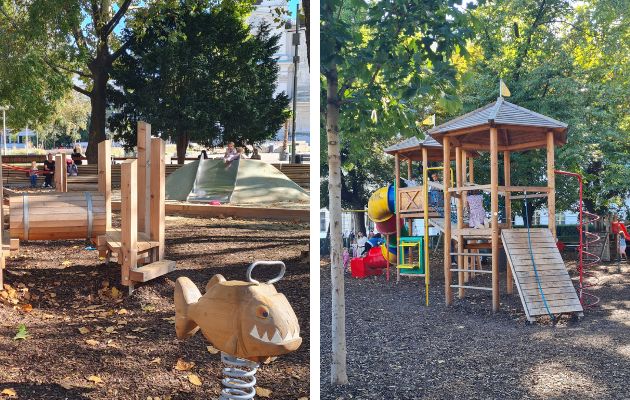 Karlsplatz mit Baby Babymamas Wien 2