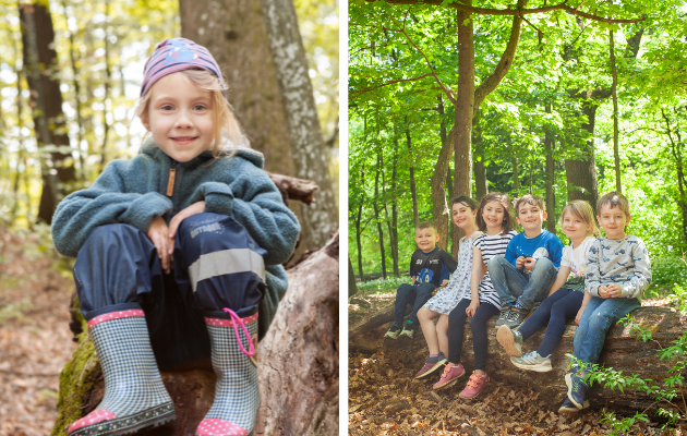 Kinderfreunde Waldkindergarten Wien Spiel Spass