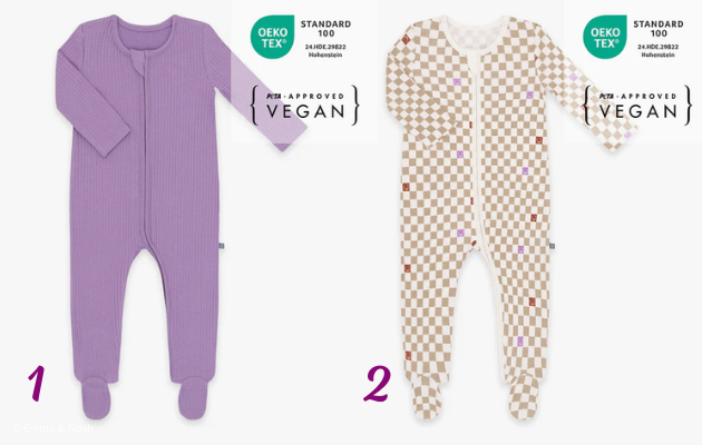 Produkttest Emma und Noah Schlafanzug mit Fuessen