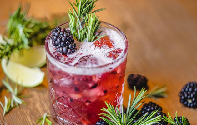 Rezept Mocktail Beerenlimonade