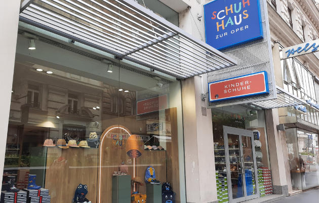 Babyshopping Schuhhaus zur Oper Kinderschuhe Wien